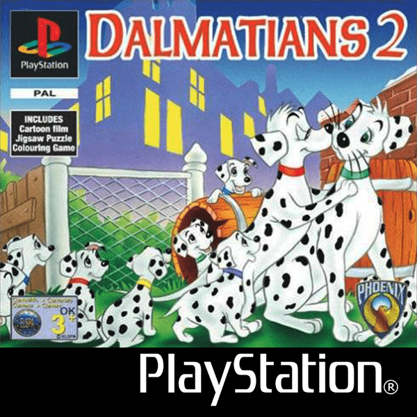 Dalmatians 2 box art for Playstation